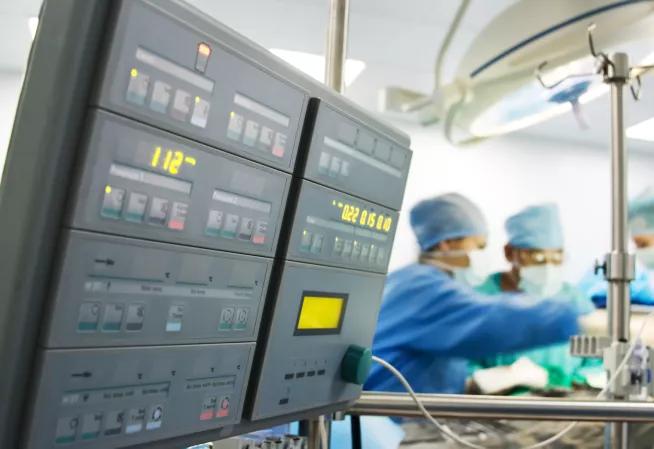 Visuel Chirugie -moniteur cardiaque