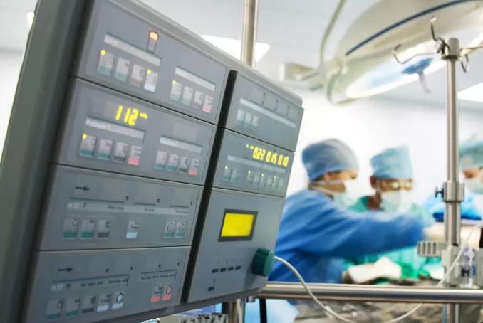 Visuel Chirugie -moniteur cardiaque